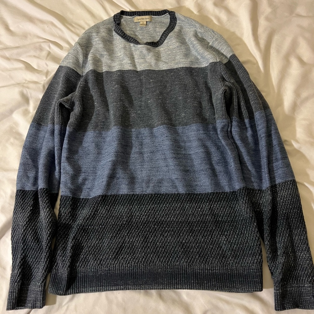 Calvin Klein Jeans Multi Colored Sweater S